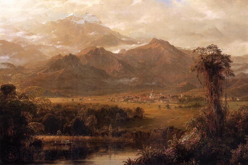 Frederic Edwin Church Mountains of Ecuador